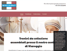 Tablet Screenshot of modelmarketitalia.com